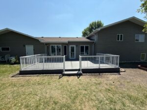 Composite Decking Installation in Grand Forks