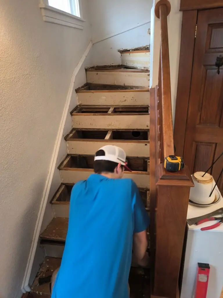 Staircase Renovation in Grand Forks — Grand Forks Handyman